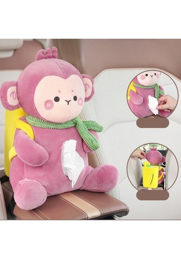 Createtech Tutucu Maymun Kutusu Karikatürlü Homyl Doku Çöp Canlı Araba Eo Diğer