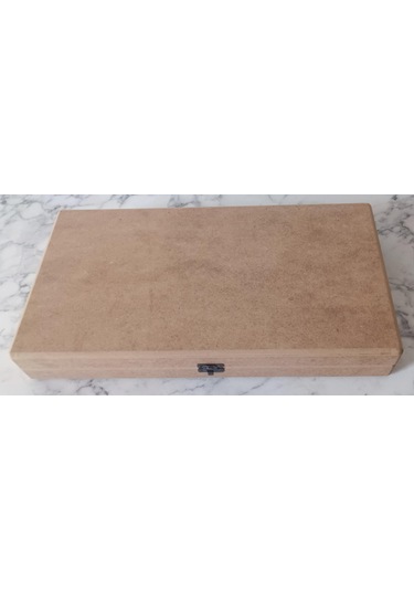 Hobi Adn Tavla Sandık Kutu Ahşap Mdf Ham Model Kutuda Sevk El Yapım