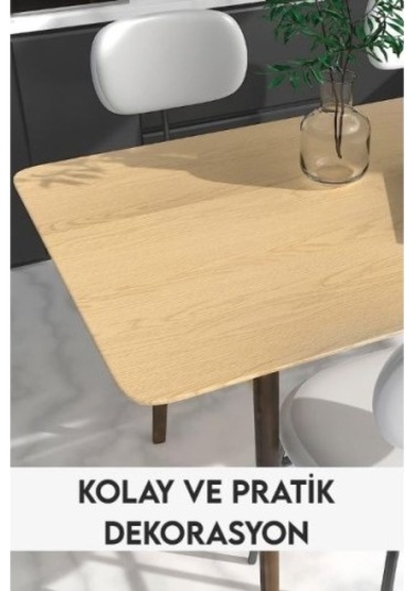 Ahşap Görünümlü Kendinden Yapışkanlı Kaplama Folyosu 5 Metre