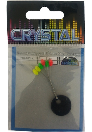 Crystal Renkli Kauçuk Stopper S (6'lı)