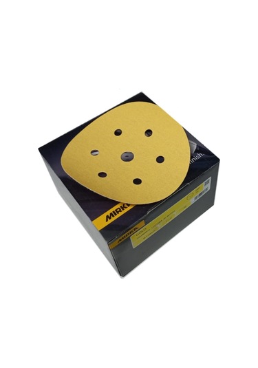 Mırka Gold 150Mm 7 Delik Hookıt Dısk Zimpara P80 (100 Adet)