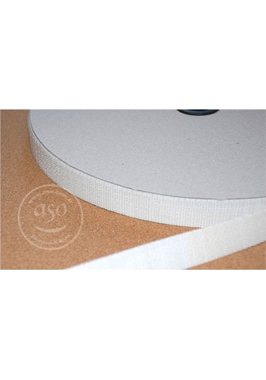 2 Cm Eninde 25 Metre Dikilebilir Cırt Bant Şerit Beyaz