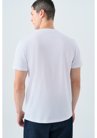 Loft Erkek Tişört Lf2038690 Beyaz