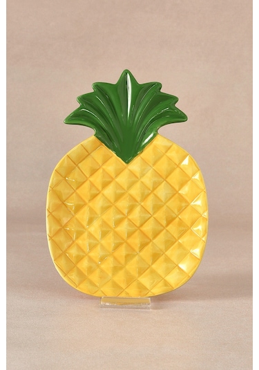 Karaca Pineapple Pasta Tabağı 22 Cm Sarı