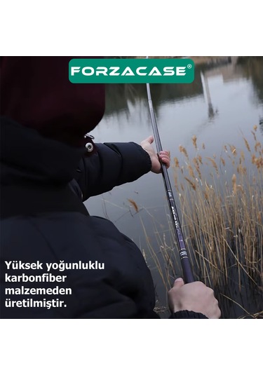 Forzacase Hafif Karbonfiber Teleskobik Olta Kamışı - Fc1046