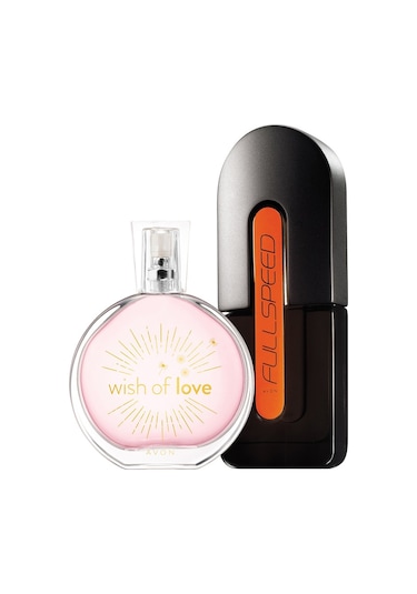Avon Full Speed Erkek Parfüm + Wish Of Love Kadın Parfüm Seti