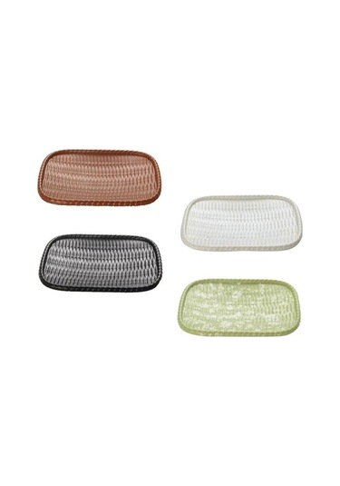 Bosphorusboutique02 Vintage Suntek Saklama Rattan Magideal Kutusu Kahverengi Hasır Ey Kahverengi Ev Dekorasyonu İçin Ideal Kahverengi