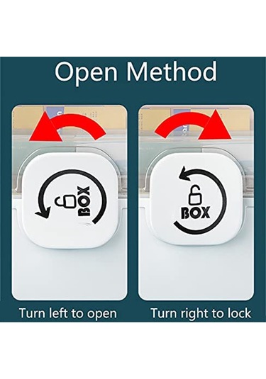 Anjiexun Katlı Katlanır Tepsili Plastik Saklama Kutusu, 29 X 16 X 15,7 Cm, Beyaz Beyaz