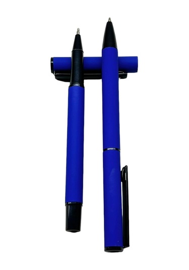Mavi Tükenmez Roller İmza Kalemi İkili Set 1823la