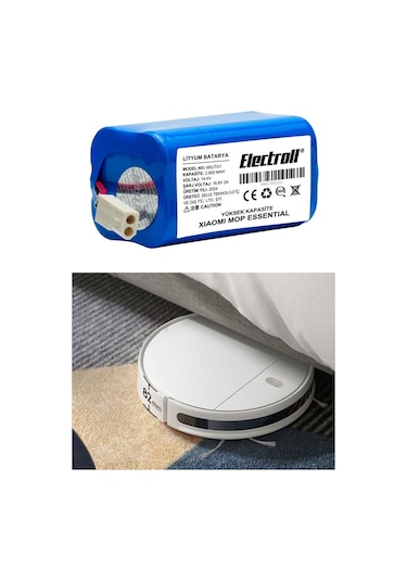 Electroll Xiaomi Mi Vacuum Mop Essential MJSTG1 Uyumlu 2800 Mah Batarya