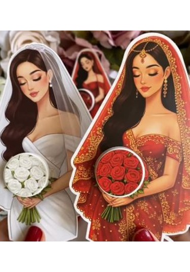 Evren Hediyelik -hem Kına Gecesi-hem Nikah İkili Takım-100 Adet