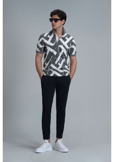 Lufian Erkek Pito Jogger Tailored Fit Pantolon 111190330 Lacivert