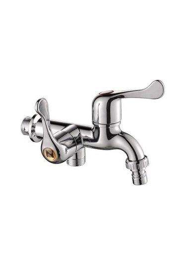 Bosphorusboutique02 Suntek Duvar Mont Soğuk Su Banyo Musluğu 2 - Yüzey Sprey Boyalı, Dayanıklı, Su Kaçağı Yok 2