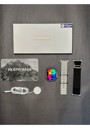 Watch 8 Ultra Hk8 Pro Max 2.05 Hd Amoled Ekran Chatgpt'li Yapay Zeka Sistemli Versyon 2