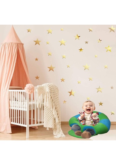 Bebek Destek Oturma Minderi  - Yeşil Mavi