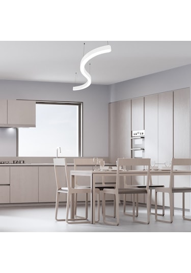 Modern Led Avize Dekoratif Linear Armatür Lineer (546805478)