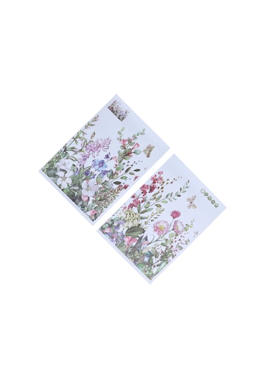 Shineyee Canlı Bitki Desenli Otomatik Yapışkan Duvar Sticker, Canlı Renkler, Pvc Materyal, Ev Dekorasyonu İçin, 50x35cm, 2 Adet, Kolay Kurulum Diğer