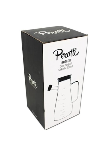 Perotti 2 Li Gaelon Cam Yağlık Sirkelik 900 Ml 12423 Şeffaf
