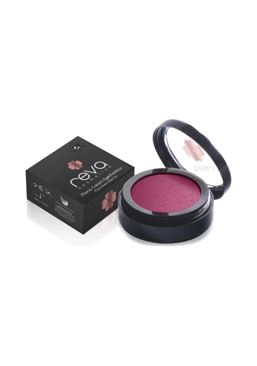 Reva Mono Cream Eyeshadow Red Plum Clean Formula