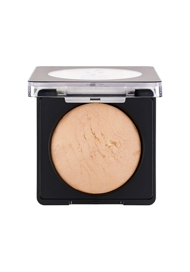 Flormar Yoğun Pigmentli Fırınlanmış Mat Pudra  - Baked Powder - 021 Beige With Gold - 8682536053532