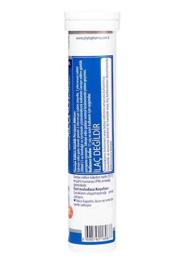 Magnezyum Sitrat Efervesan Tablet - 20 Adet