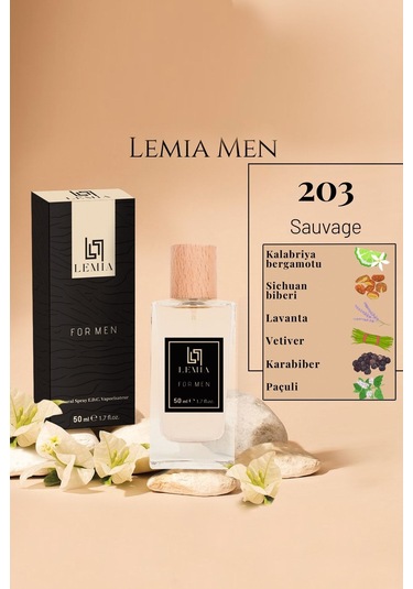 Lemia 203 Erkek Parfüm EDC 50 ML