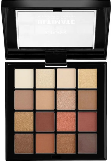 Nyx Göz Farı Paleti - Ultimate Shadow Pallette Warm Neutrals