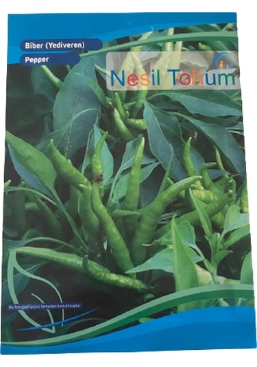 Biber Yediveren Atalık Tohumu 3 Paket