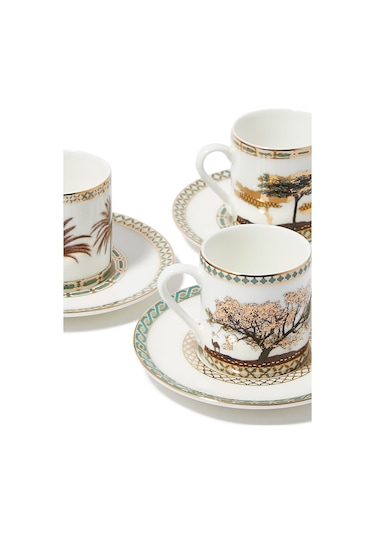 Eva Solo Espresso Fincanı Ve Tabağı, 6'lı Set Beyaz - Beyaz