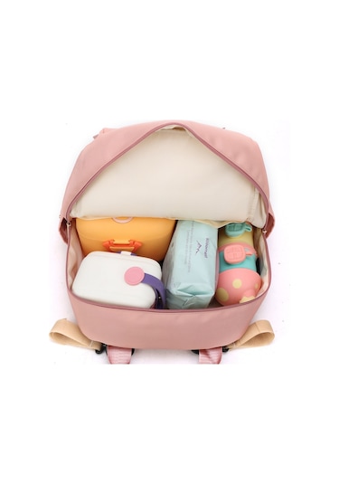 Çok Fonksiyonlu Anne Bebek Bakım Çantası Siyah