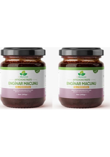 Dr. Natural Enginar Macunu Pekmez ve Bal Katkılı Bitkisel Macun 2 x 240 G