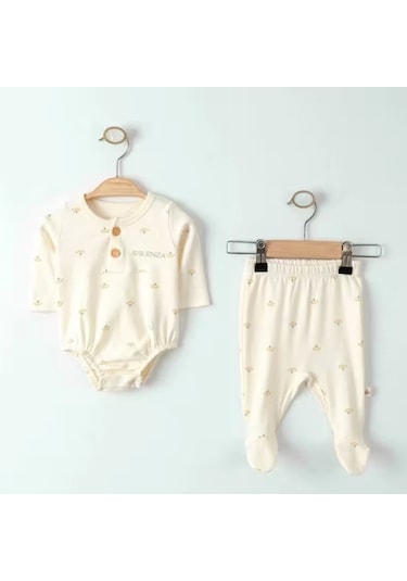 Eslenza Baby Zıbın Takım 0002 Bej Bej
