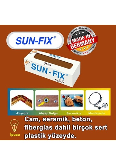 Sun-Fıx Macun Kaynak Quıck