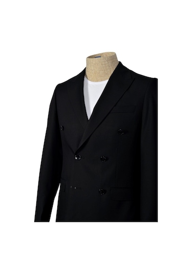 Düz Kruvaze Takım Elbise (548481135)