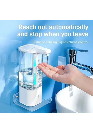 Otomatik Sensör El Temizleyici Makinesi Bulaşık Sabunu Makinesi 1 Adet