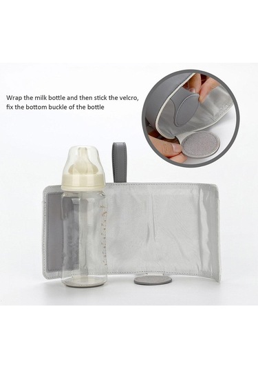 Dolıty Biberon Isıtıcı Usb 3 Seviyeleri Ev Yenidoğan Koyu-gri