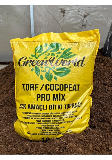 10 Litre İthal Çok Amaçlı Bitki Toprağı Torf Cocopeat Kokopit