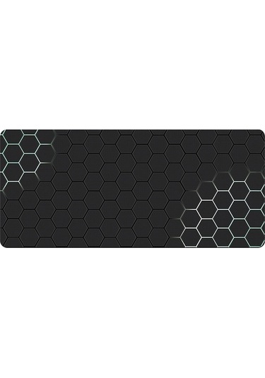 Cbtx 400x800x3mm Petek Desenli Kaymaz Kauçuk Mouse Pad Oyun Masaüstü Mat - Stil 1 Stil 1