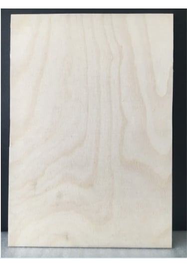 Huş Marin Kontraplak 5 Adet 6 Mm-A4 Ebat (Yakma-Dağlama-Hobi)
