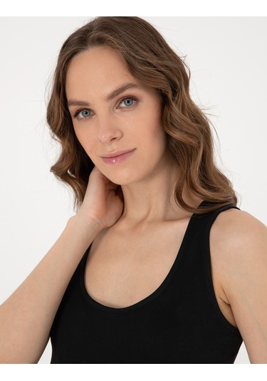 Pierre Cardin Kadın Siyah Bluz Örme 50301501-vr046 Siyah