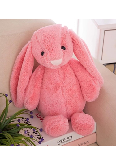 Uyku Arkadaşım Uzun Kulak Bunny Peluş Tavşan 65 Cm Lila