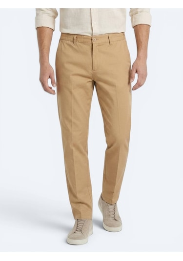 Kip Sarı Kumaş Jogging Fit Casual Pantolon