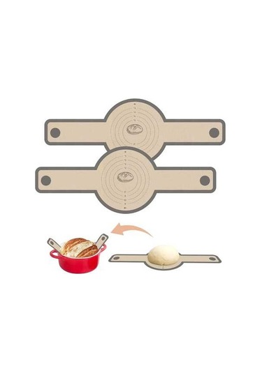 Maoyaya Silikon Pişirme Mat Seti - 2 Yarım + 1 Çeyrek Yaprak, Yapışmaz, Bpa Free, Profesyonel Fırın Tepsisi Diğer