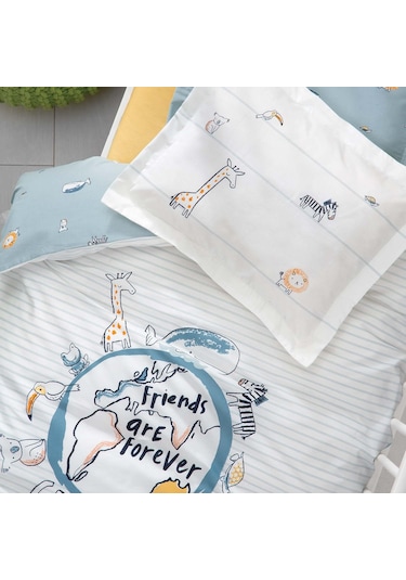 Yataş Bedding Friends Ranforce Bebek Nevresim Takımı