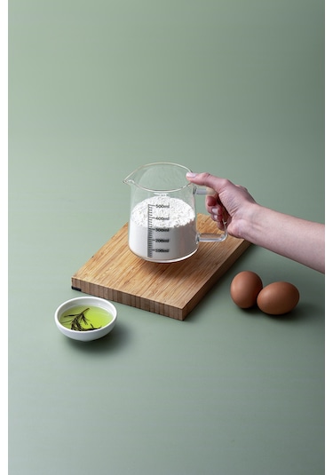 Emsan Lia Borosilikat Ölçü Kabı 500 Ml Şeffaf