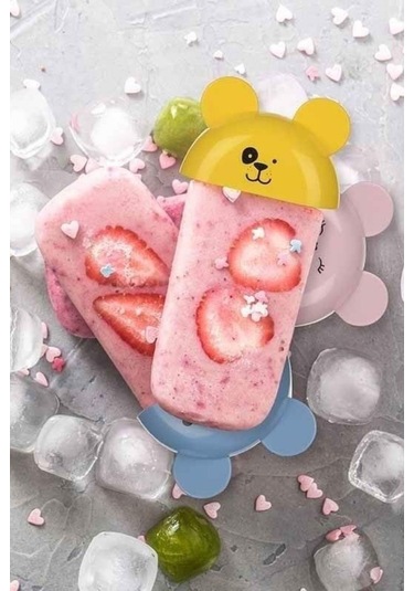 Buffer 4'lü Kolay Şekillendirici Sevimli Çocuk Meybuz & Dondurma Kalıbı Ap-9179 Diğer