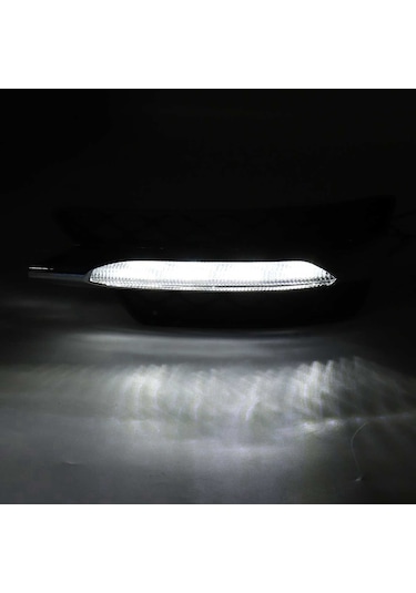 Drl Ön Tampon Izgara Kalıbı Led Sis Farı Gündüz Farı Mercedes W204 C-serisi 2012-14 Sağ
