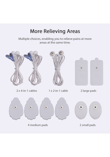 Tenfowee Siyah Usb Şarjlı Tens Masaj Cihazı, 2 Kanal, 24 Mod, 20 Güç Seviyesi, 8 Elektrot Yama, Lcd Ekranlı Ağrı Alatı Siyah Tenfowee Siyah Usb Şarjlı Tens Masaj Cihazı, 2 Kanal, 24 Mod, 20 Güç Seviyesi, 8 Elektrot Yama, Lcd Ekranlı Ağrı Alatı Siyah