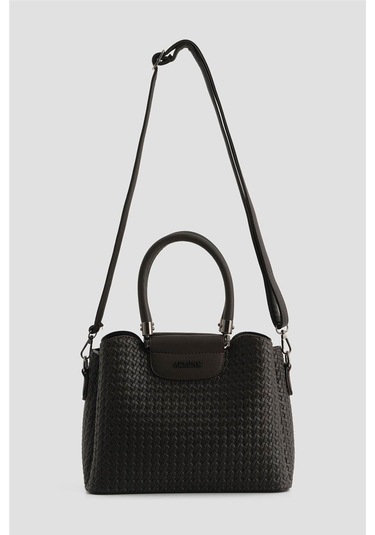 Armine Çanta Örgü 25yd7342 Kahverengi Kahverengi