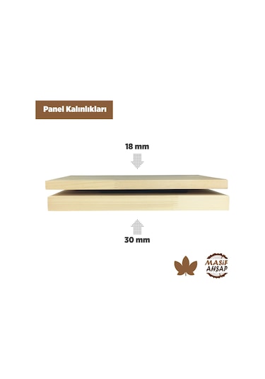 Çam Ahşap Plaka - 1. Sınıf Masif Panel